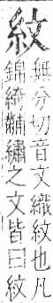 字彙 卷九．糸部．頁27．右