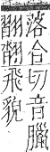 字彙 卷九．羽部．頁64．右