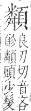 字彙 卷一二．頁部．頁77．右