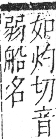 字彙 卷九．舟部．頁103．右