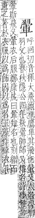 字彙 卷九．羽部．頁63．右