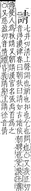 字彙 卷一一．言部．頁20．右