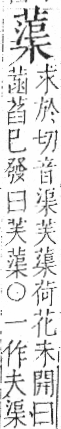 字彙 卷一○．艸部．頁38．右