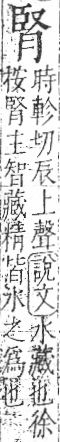 字彙 卷九．肉部．頁85．右