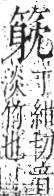 字彙 卷九．竹部．頁14．左