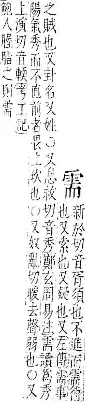 字彙 卷一二．雨部．頁48．右