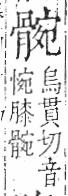 字彙 卷一三．骨部．頁15．右