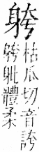 字彙 卷一一．身部．頁71．右