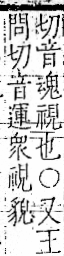 字彙 卷一一．見部．頁2．左