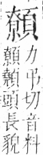 字彙 卷一二．頁部．頁77．右