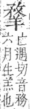 字彙 卷九．羊部．頁58．右