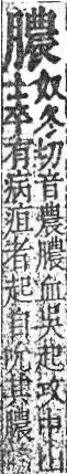 字彙 卷九．肉部．頁91．右