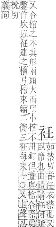 字彙 卷一○．衣部．頁87．右