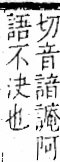 字彙 卷一一．言部．頁26．右