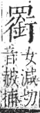 字彙 