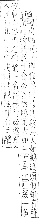 字彙 卷一三．鳥部．頁55．右