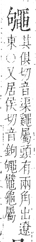 字彙 卷一三．黽部．頁75．右