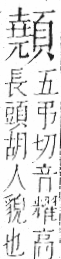 字彙 卷一二．頁部．頁77．右