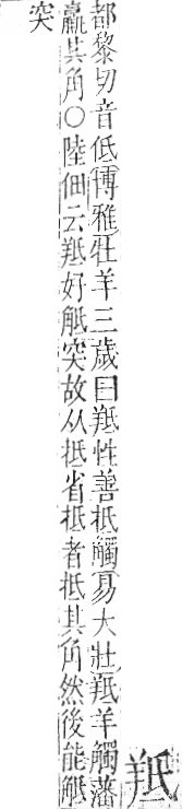 字彙 卷九．羊部．頁57．右