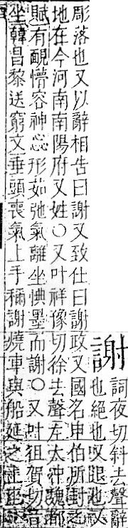 字彙 卷一一．言部．頁24．右