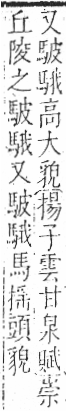 字彙 卷一三．馬部．頁2．左