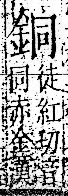 字彙 卷一二．金部．頁5．右