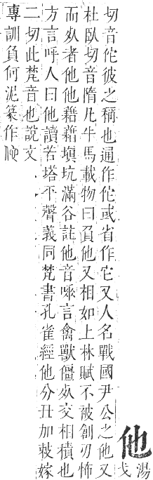 正字通 卷一．人部．子集中．頁6