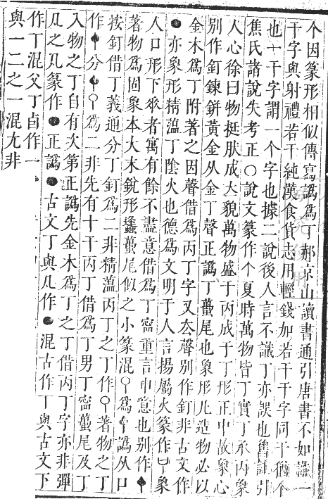 正字通 卷一．一部．子集上．頁2