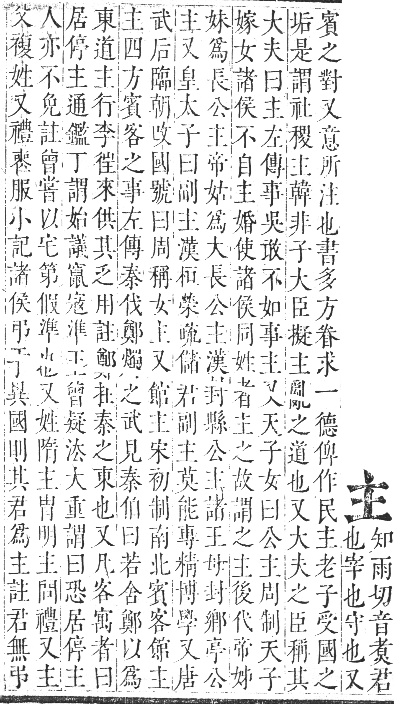 正字通 