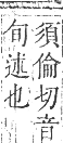 正字通 卷一．人部．子集中．頁55