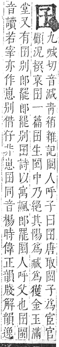 正字通 