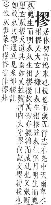 正字通 卷四．手部．卯集中．頁65