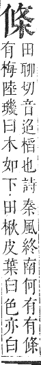 正字通 卷五．木部．辰集中．頁54