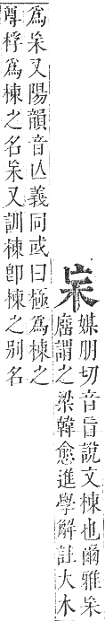 正字通 卷五．木部．辰集中．頁11