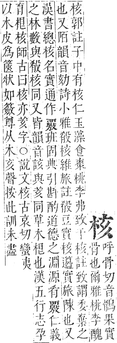 正字通 卷五．木部．辰集中．頁41