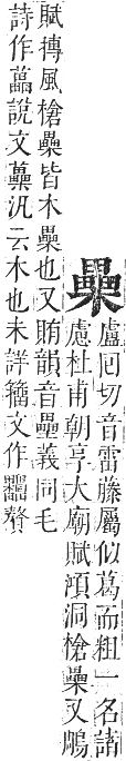 正字通 卷五．木部．辰集中．頁124