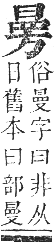 正字通 