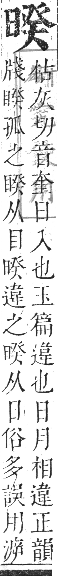 正字通 