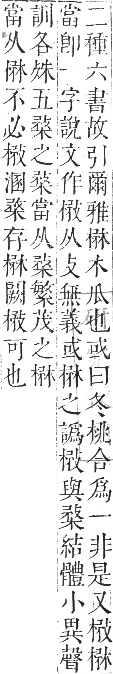 正字通 卷五．木部．辰集中．頁79