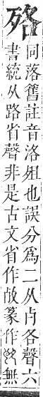 正字通 