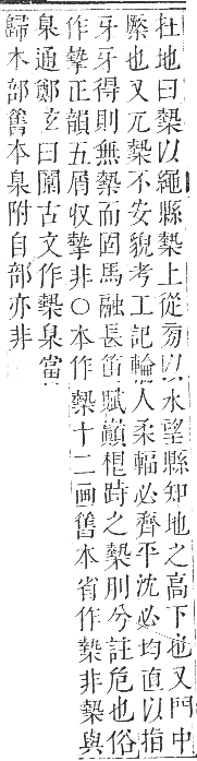 正字通 卷五．木部．辰集中．頁98