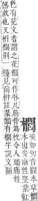 正字通 卷五．木部．辰集中．頁125