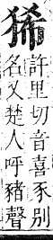 正字通 