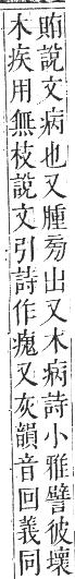 正字通 卷七．疒部．午集中．頁20