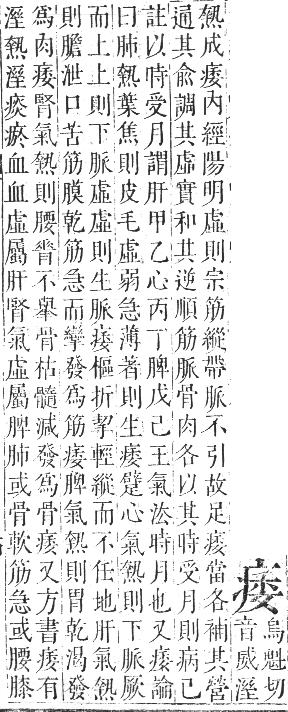 正字通 卷七．疒部．午集中．頁14