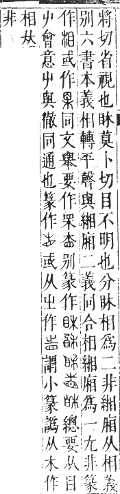 正字通 卷七．目部．午集中．頁53