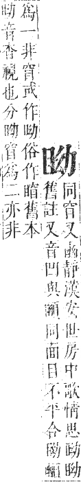 正字通 卷七．目部．午集中．頁57