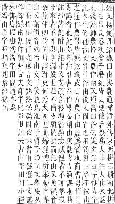 正字通 卷七．田部．午集上．頁53