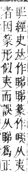 正字通 卷七．目部．午集中．頁61