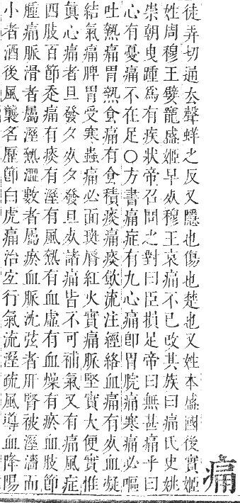 正字通 卷七．疒部．午集中．頁10